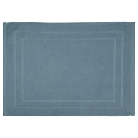 Atmosphera Createur d'interieur Bath Mat, 50 x 70 cm, 700 GSM, Cotton, Storm Blue Color 125898E