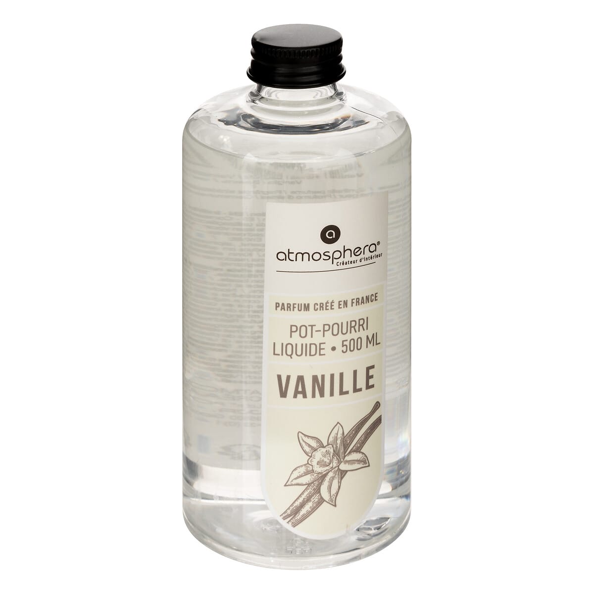 أتموسفيرا كرياتور دانتيريور وعاء معطر جو بوت بوري معطر للمنزل (زهور مجففة للديكور والعطر)، 500 مل، رائحة الفانيليا 123099A