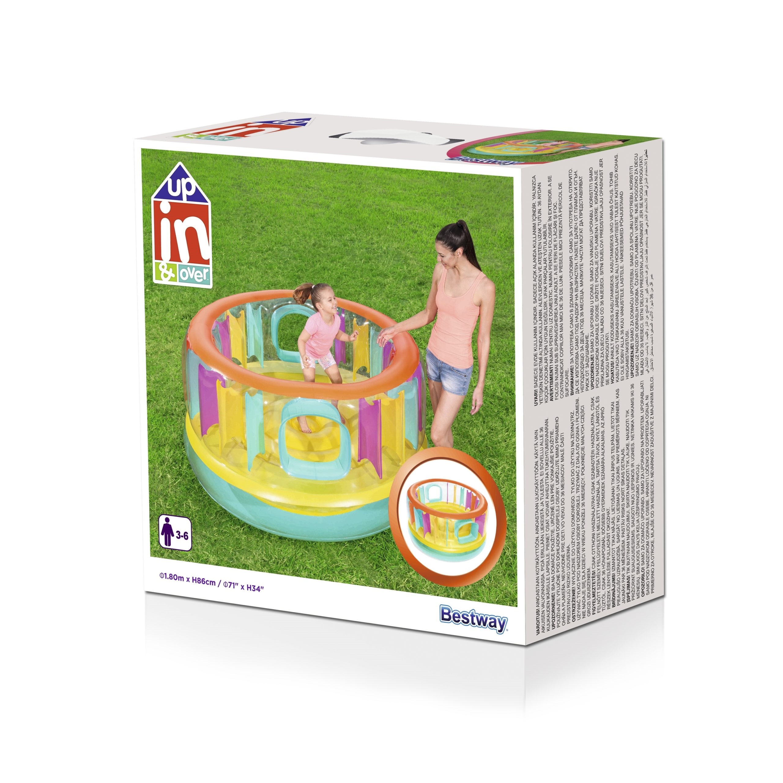 Bestway Bouncejam Bouncer, 1.80Mtrx86Cm H 52262
