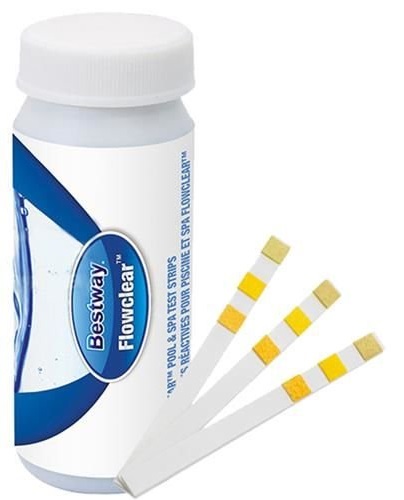 بيست وي شرائط اختبار FlowClear وظائف 3 في 1 للمسابح والمنتجعات الصحية 58142