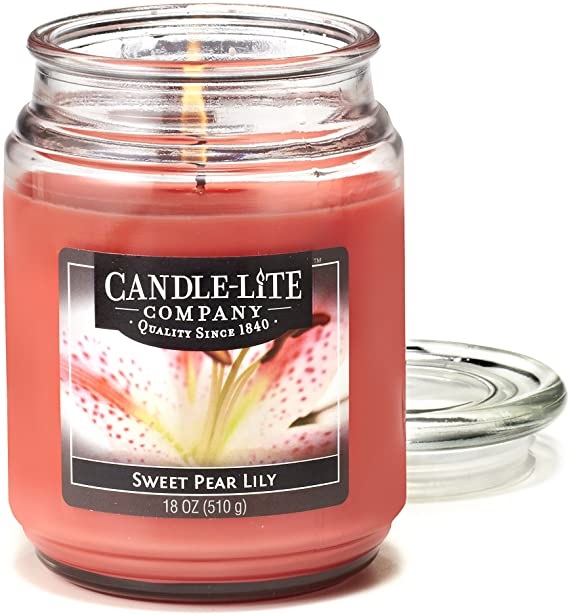 Candle-Lite 532 ml Scented Candle, Sweet Pear Lily 3297024