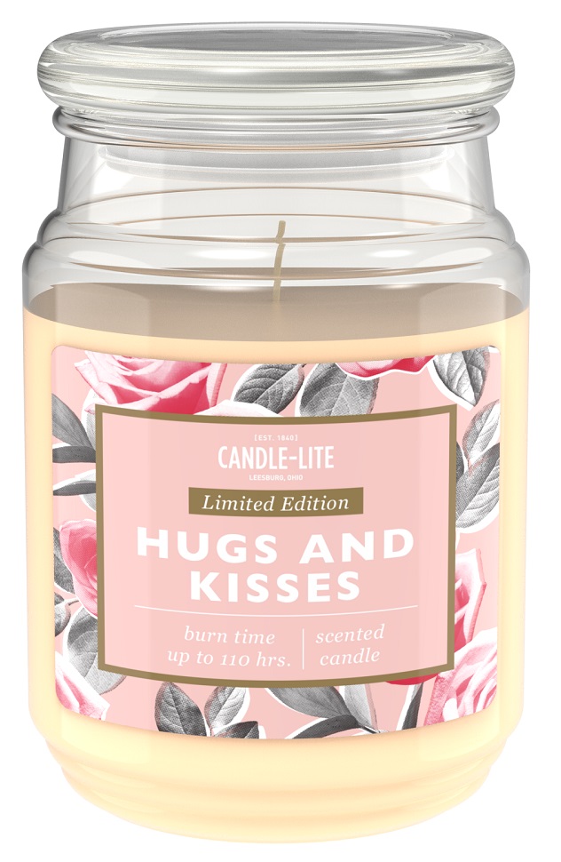 Candle-Lite 532 ml. Scented Candle, Hugs & Kisses 4488553