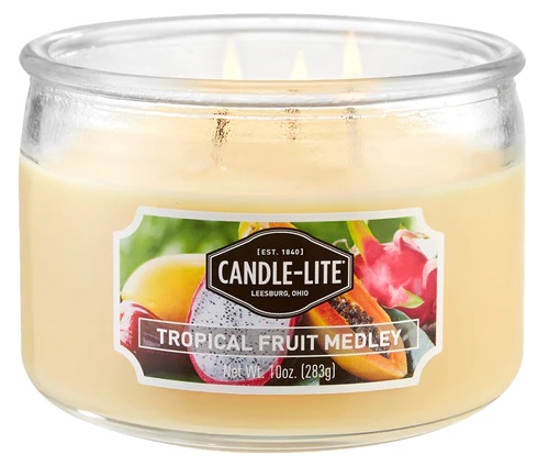 Candle-Lite Scented Candle, 295 ml. Tropical Fruit Medley 1879099