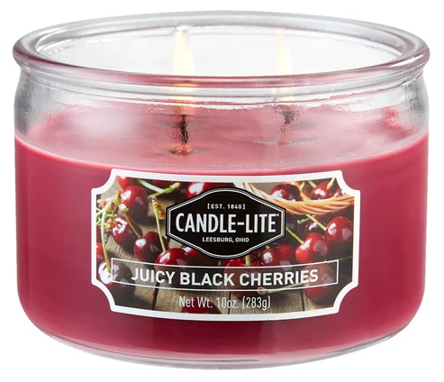 Candle-Lite Scented Candle, 295 ml. Juicy Black Cherries 1879565