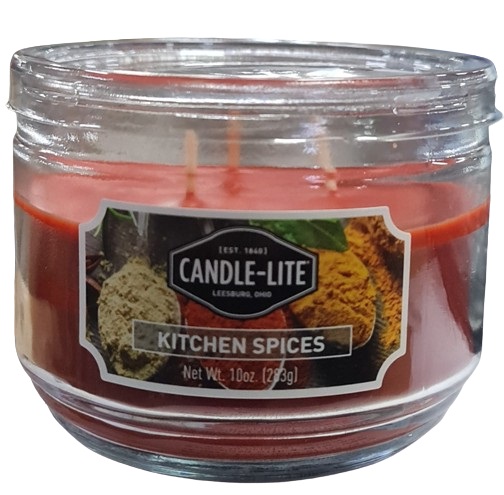 Candle-Lite 295 ml. Scented Candle, Kitchen Spices Scent 1879921
