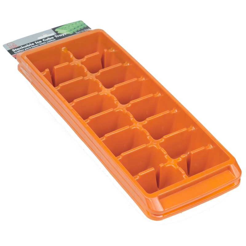 Chef Craft 4-3/4 in. W x 13 in. L Assorted Ice Cube Trays-Stack With Nest 21846