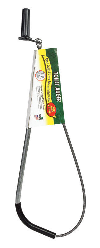 Cobra Drain Pipe Auger With Storage Tote, 1/4 inch x 3.05 m 10100