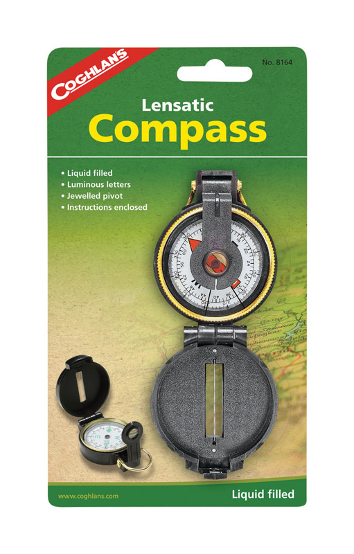 Coghlan's Lensatic Compass Plastic Case 8164