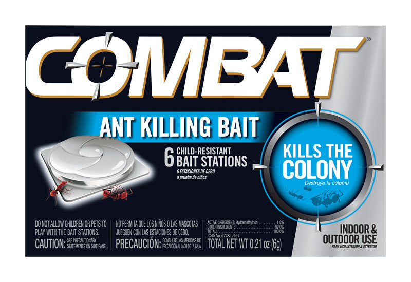 Combat Ant Killing Bait, 6 Bait Stations 45901