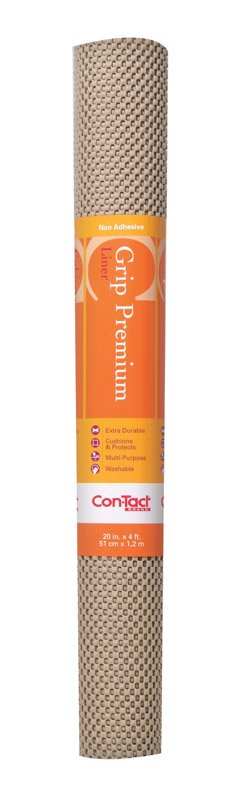 Con-Tact Grip Premium 1.22 m. L X 20 In. W Taupe Liner 04F-C6O59-06