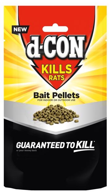 D-Con Bait Pellets For Mice & Rats, 236 ml. Indoor/Outdoor Use, Bitrex Flavor 192009987 5