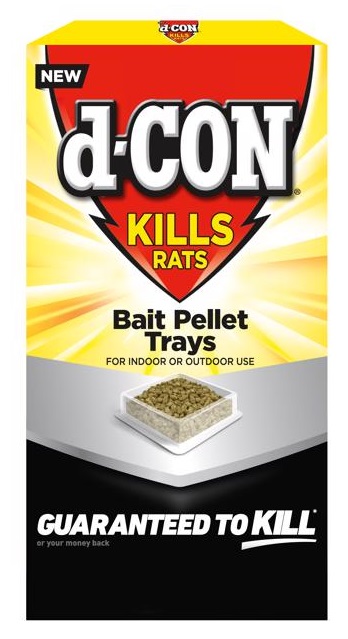 D-Con Bait Toxic Pellet Tray For Mice & Rats, 177 ml. Indoor/Outdoor Use 192009987 7