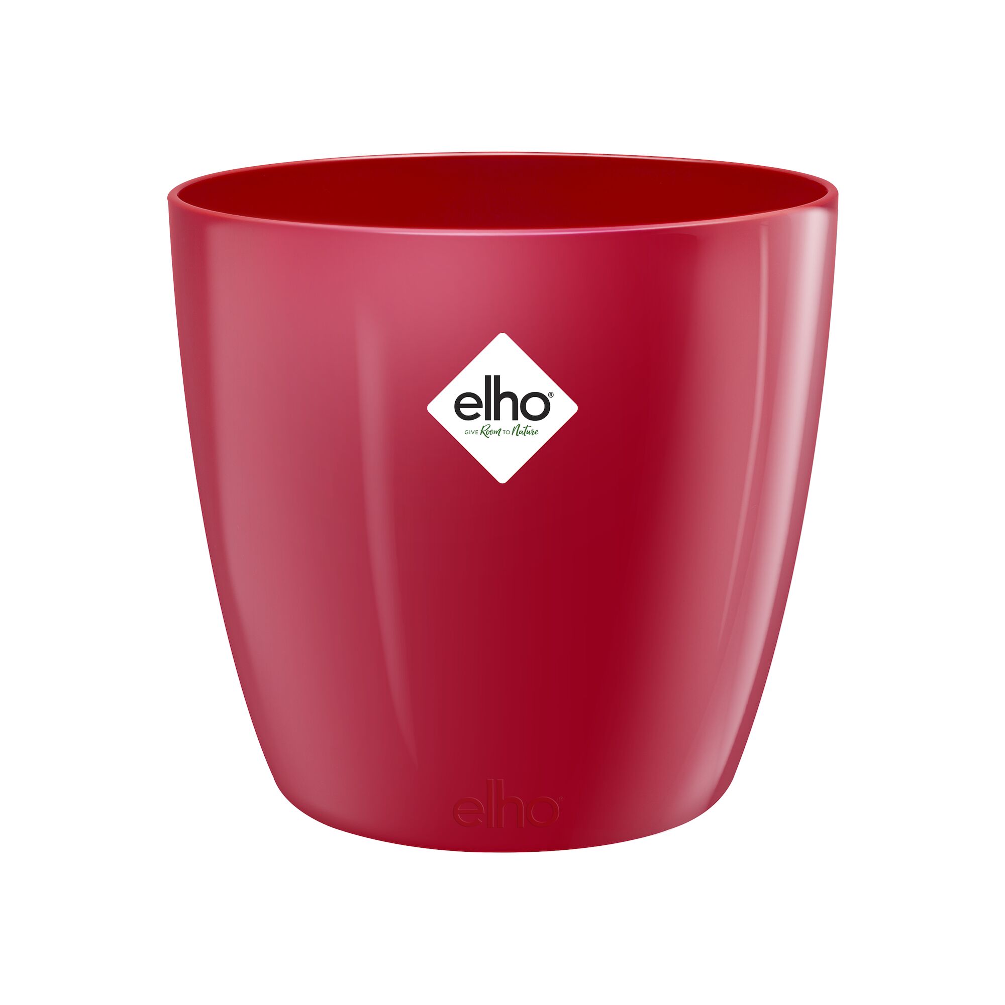 Elho Elho Brussels Diamond Round 14 cm lovely red size: 14cm