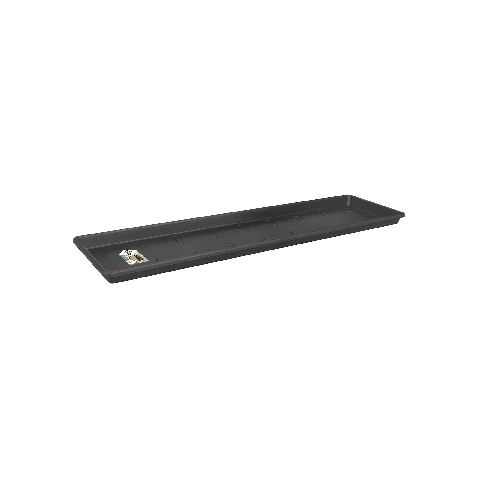 Elho Elho Basics Trough Saucer 60 cm living black size: 60cm