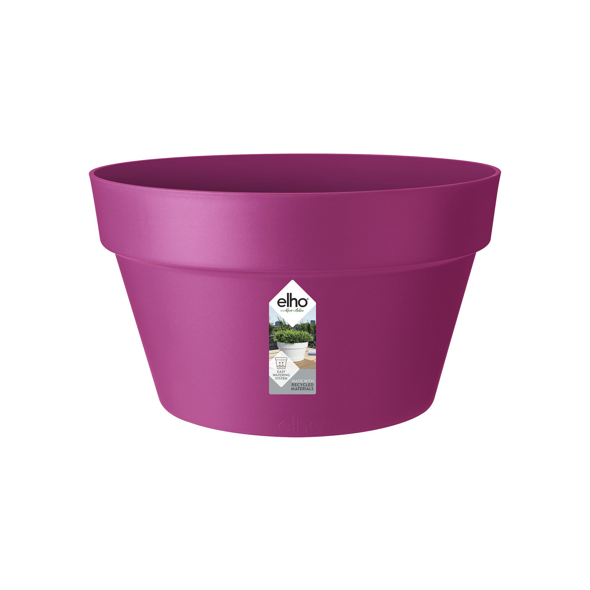 Elho Elho Loft Urban Bowl 35 35 cherry red size: 35