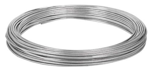Fiero Galvanized Steel Wire, 14.5 gauge, Length 46 Meters, Roll Weight 1 Kg 44466