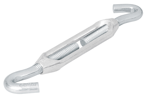 fiero Fiero Turnbuckle Dia Max Load 50 Zinc Galvanized Finish 44061 6 MM 50000 g size: 6mm | weight: 50000g