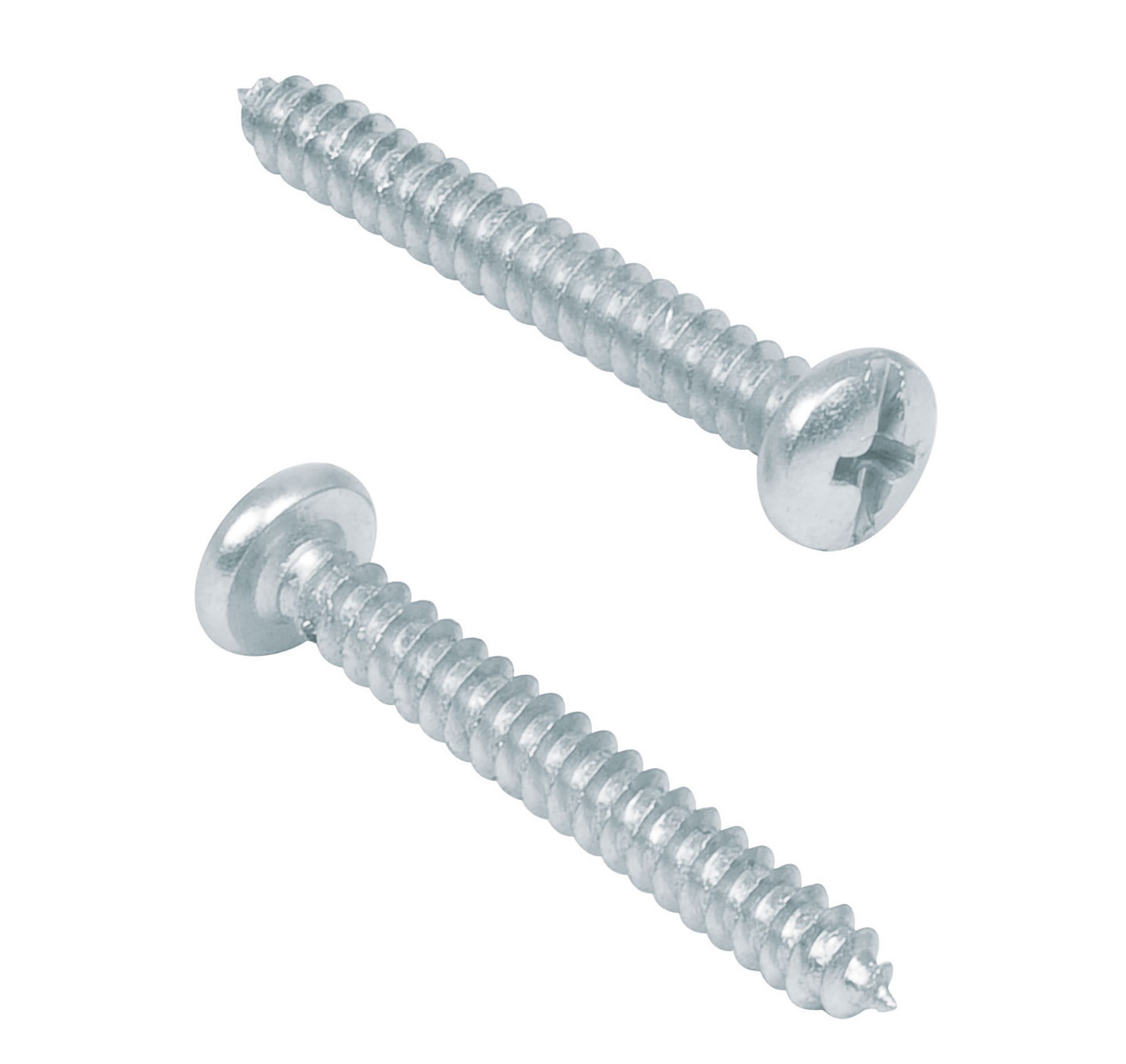 Fiero Metal Screws, #6 x 1.5 inch, Pack of 200, Phillips Head, Galvanized Coated Steel 48723