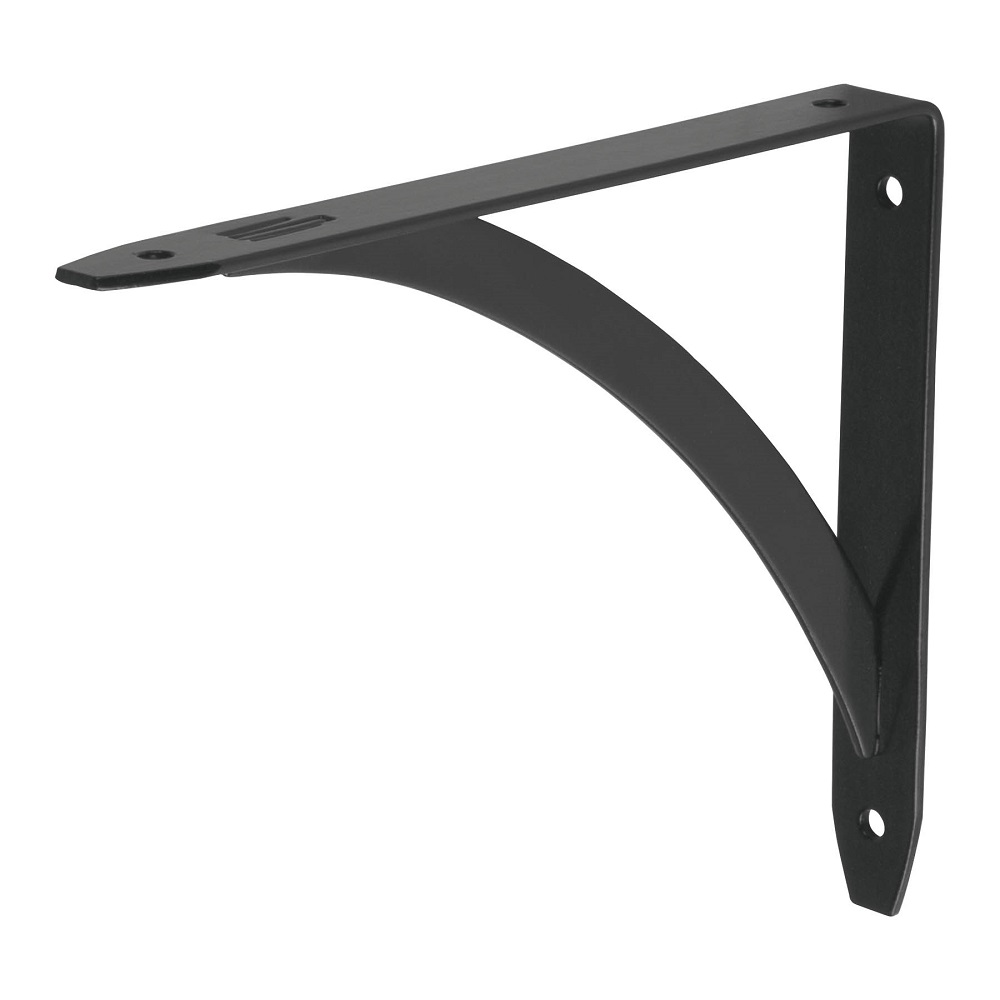 fiero Fiero Shelf Bracket Thickness Capacity 40 Per Pair Steel 47698 5inch x 7inch 40000 g black size: 5inch x 7inch | weight: 40000g