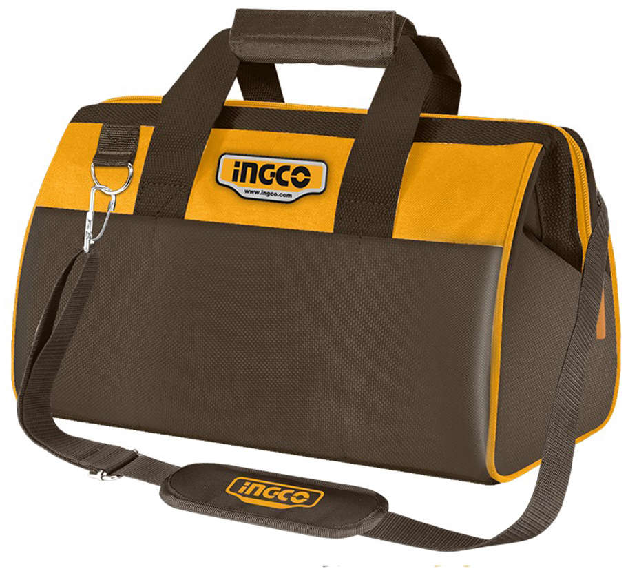 INGCO 19-inch tool bag with 14 pockets and 18 kg load capacity HTBG281928