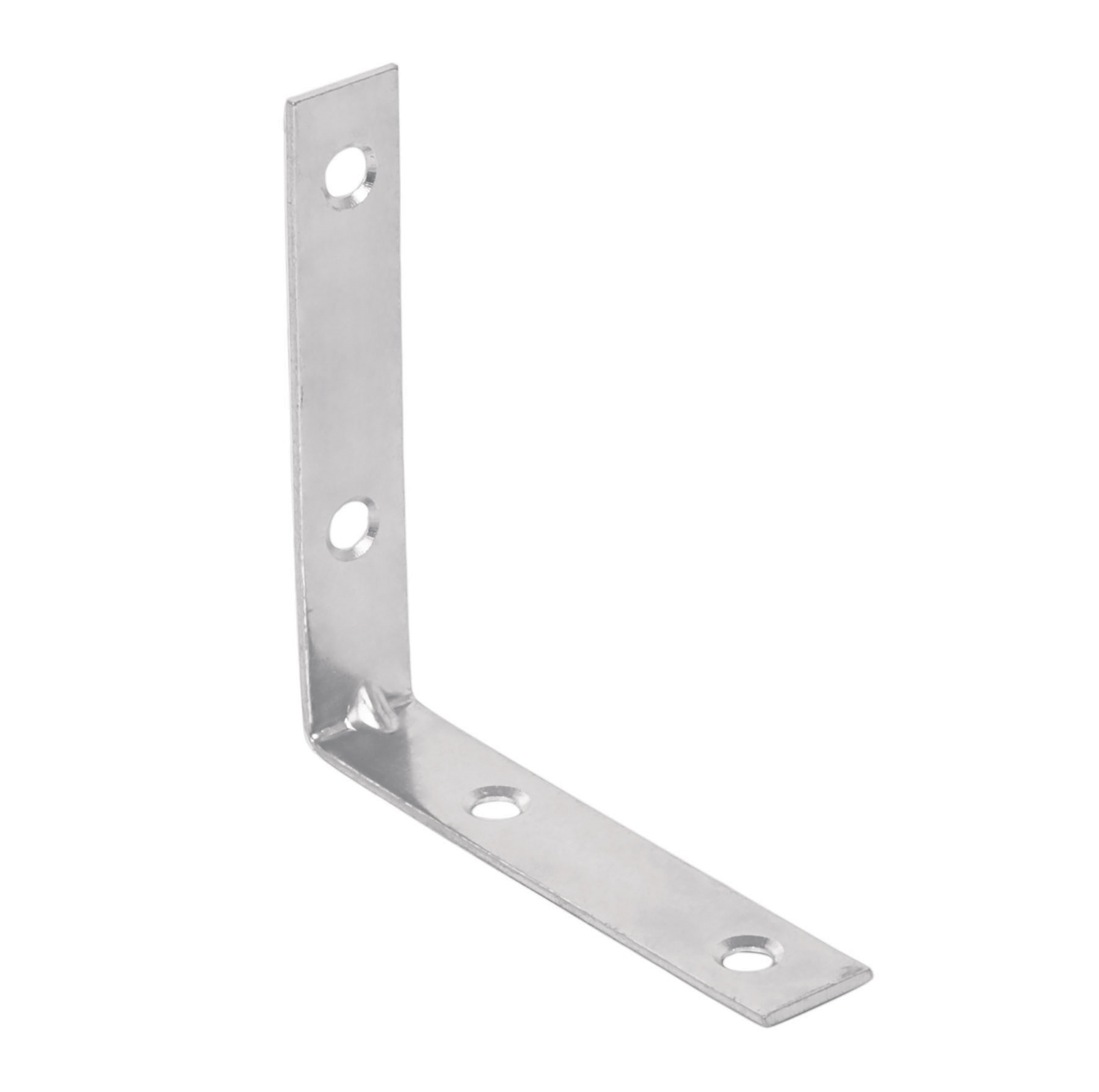 Fiero Corner Bracket, 3 inch x 3 inch, Carbon Steel, Galvanized Finish 41034