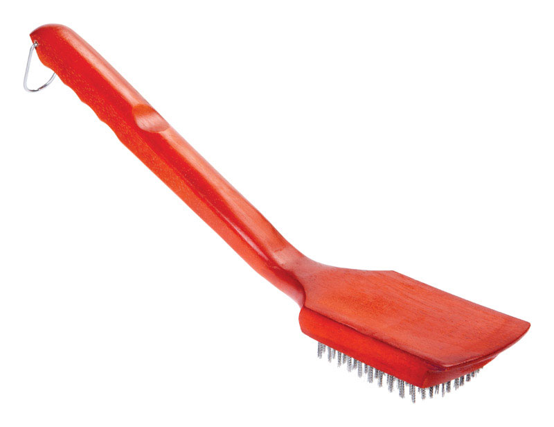 Grill Mark 18 inch Grill Brush, Wood Handle BBQ-467569