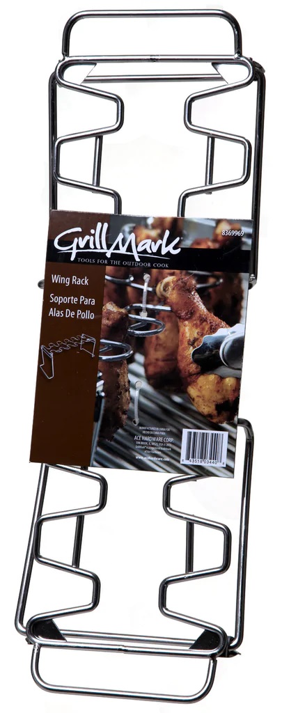 Grill Mark Leg and Wing Rack, 13.25 inch x 5 inch, Non-Stick Wire 41551