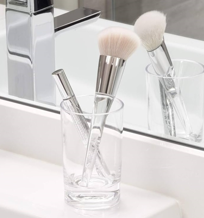 iDesign iDesign Eva Tumbler For Bathroom Vanities Acrylic Clear DS55320 90 g weight: 90g