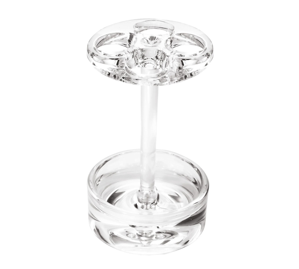 iDesign Eva Toothbrush Holder, Clear DS55520