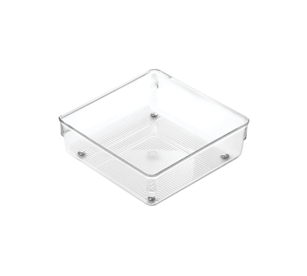iDesign iDesign DS52630 6inch x 6inch x 2inch clear size: 6inch x 6inch x 2inch