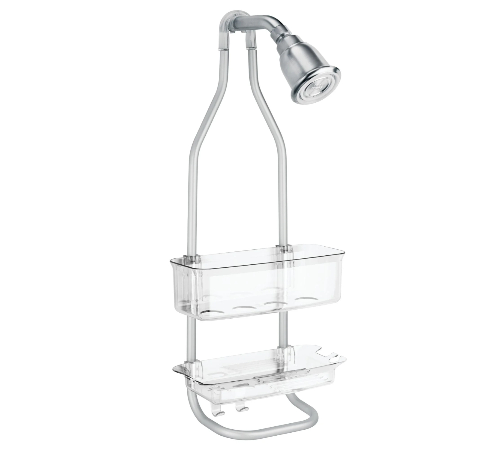 iDesign Zia Shower Caddy, Aluminum DS20036