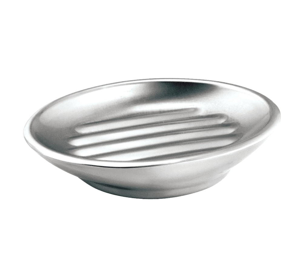 iDesign Forma Soap Dish, Brushed Stainless Steel DS21160