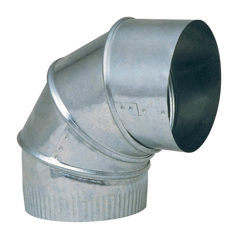 Imperial Manufacturing Adjustable Elbow Adjustable 26 Ga Galvanized 6 in. GV0294-C