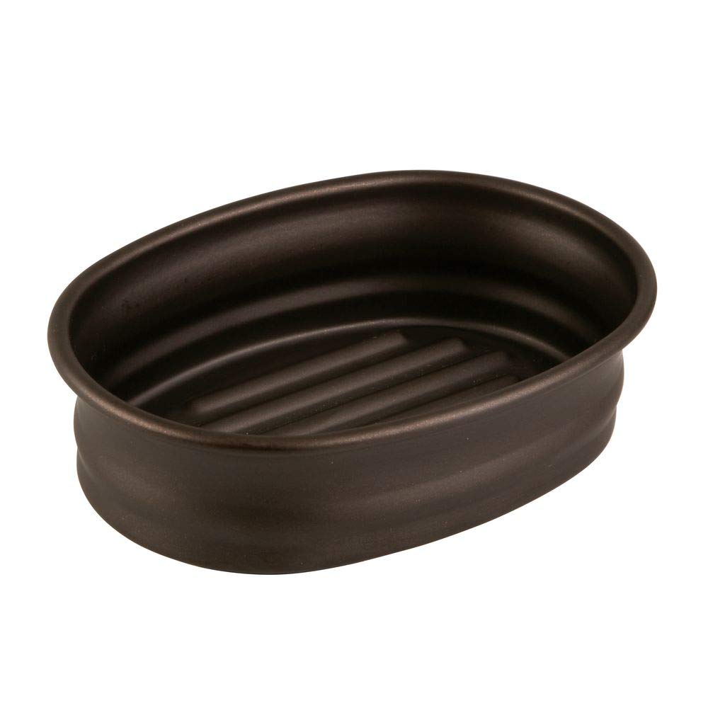 InterDesign Olivia Soap Dish, Bronze 26081