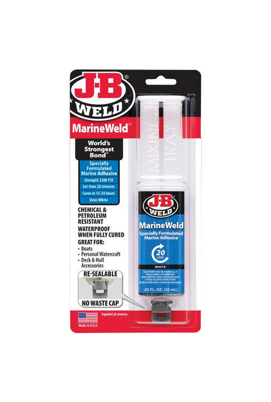 J-B Weld Marine Weld High Strength Liquid Marine Adhesive and Sealant 25.14 ml. 50172