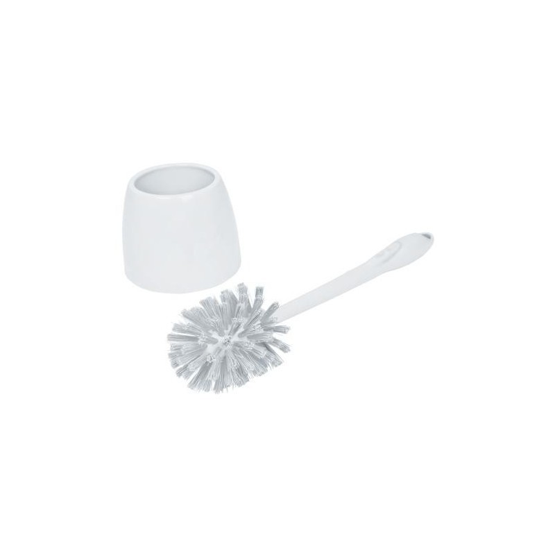 Klintek Toilet Bowl Brush with Holder, 14 inch, Polypropylene Handle 57029