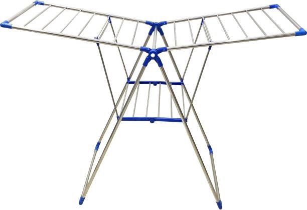 Luxury Folding Clothes Dryer Rack, Stainless Steel 8008