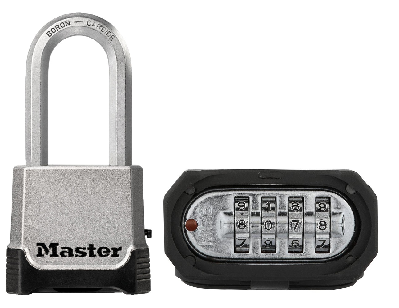 Master Lock Magnum Combination Padlock, Shackle 2 inch, Body Width 2 inch, Zinc Die-Cast Body M176XDLHCCSEN