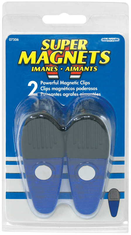 ماستر ماغنتكس مشابك مغناطيسية، زرقاء، عبوة من قطعتين 7506