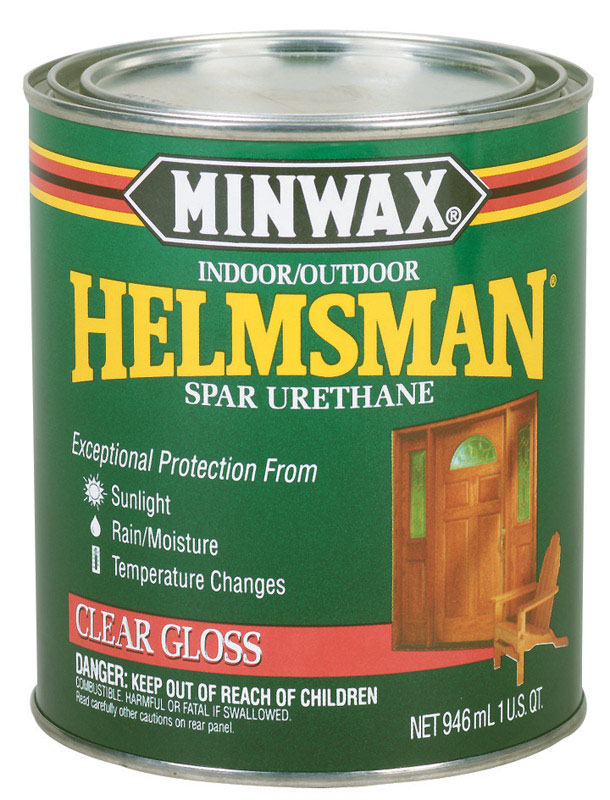 Minwax Helmsman Indoor And Outdoor Clear Gloss Spar Urethane 1 Qt. 63200000