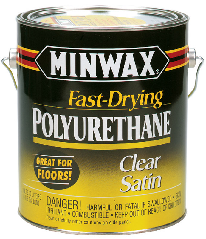 Minwax Indoor Clear Satin Polyurethane 3.8L. 71028000
