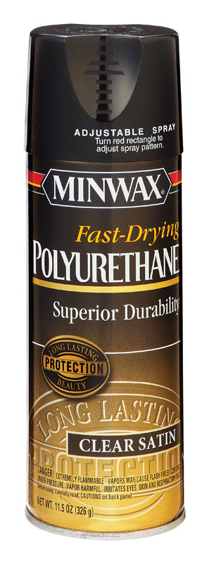 Minwax Indoor Clear Satin Polyurethane Spray 340 ml. 33060000