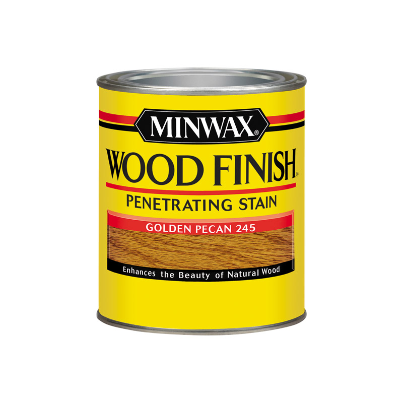 Minwax Wood Finish Wood Stain,  946ml, Oil-Based, Golden Pecan 245, Interior 70041444