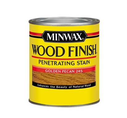 Minwax Wood Finish Wood Stain, 236 ml. Oil-Based, Golden Pecan 245, Interior 224504444