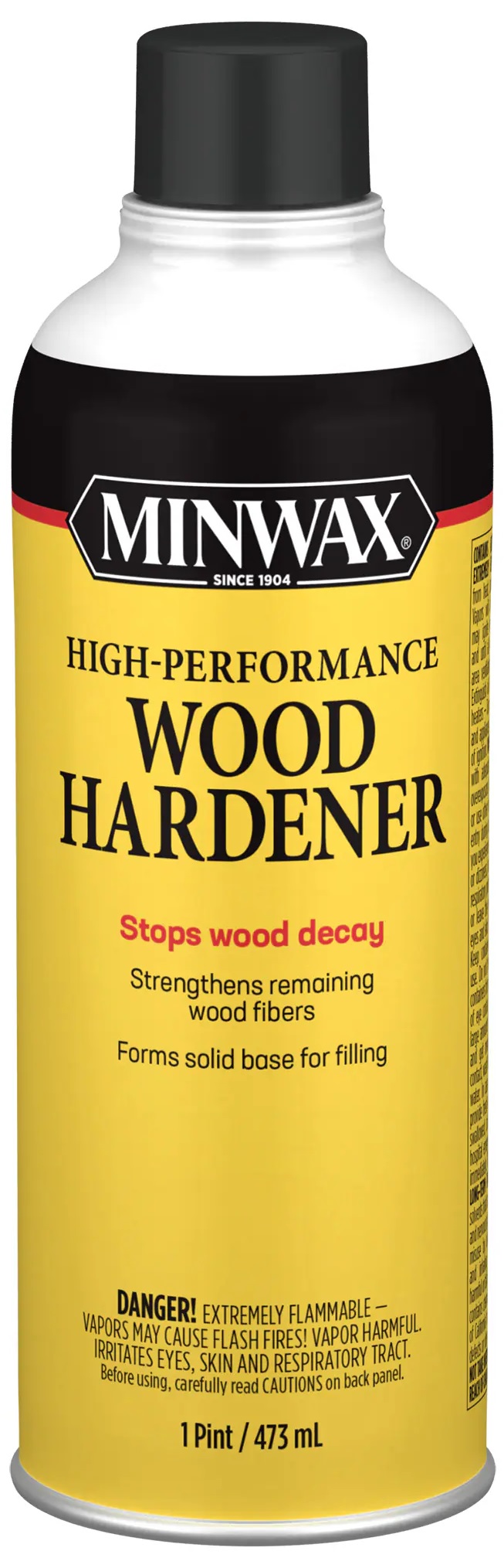 Minwax High Performance Wood Hardener, 473 ml, Indoor/Outdoor, Sandable/Paintable, Natural Color 41700000
