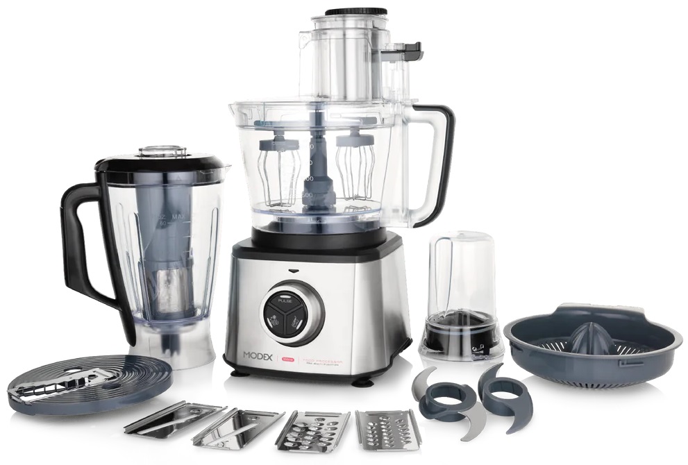 modex Modex Food Processor Steel Modex 32function 1000W power: 1000w