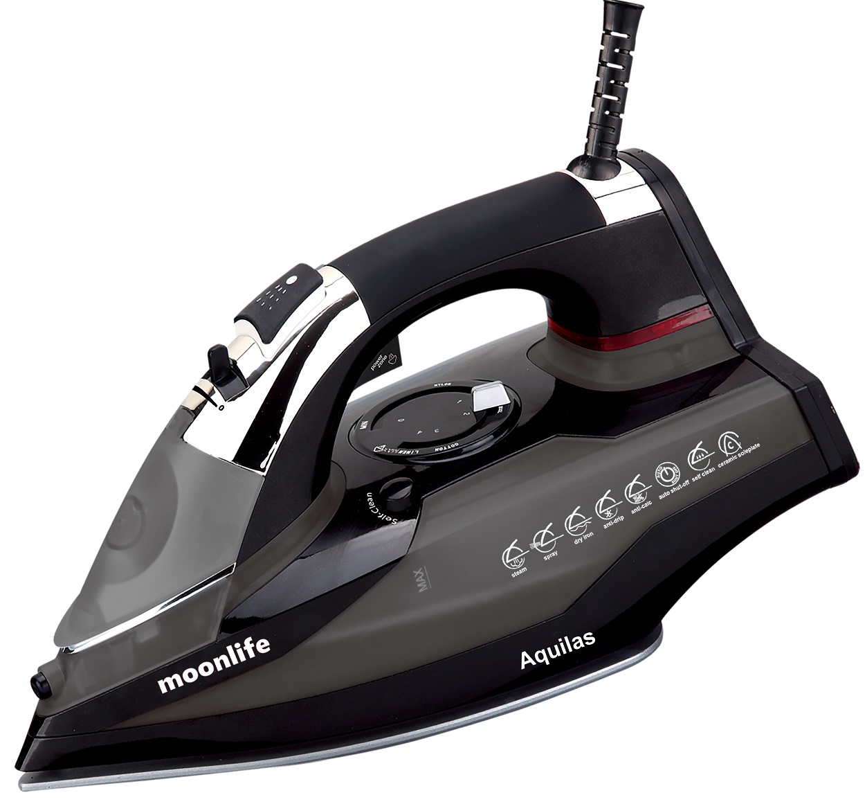 moonlife Moonlife Aquilas Ceramic Steam Iron 2600W power: 2600w