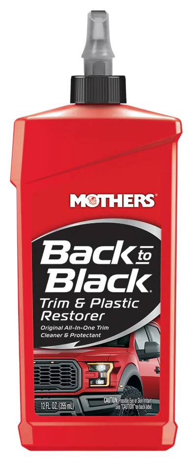 Mothers California Back-To-Black Trim & Plastic Restorer, 354 ml. 6112