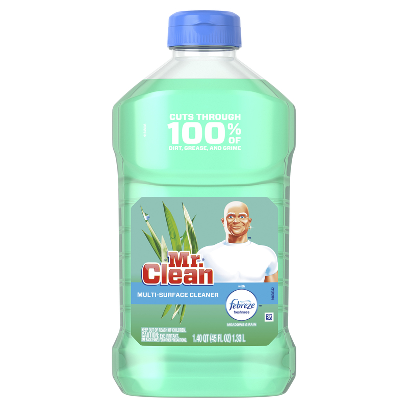 Mr. Clean Multi-Surface Cleaner, 1330.81 ml, Meadows & Rain Scent 370007842 9