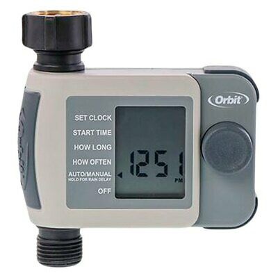 Orbit 1-Outlet Water Timer, Water From 1-360 Minutes, Programmable Sprinkler 62061N
